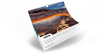 Merck naptár grafikai tervezése
