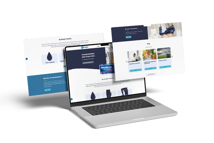 Servier Detralex információs weboldal webdesign — Creffart referencia